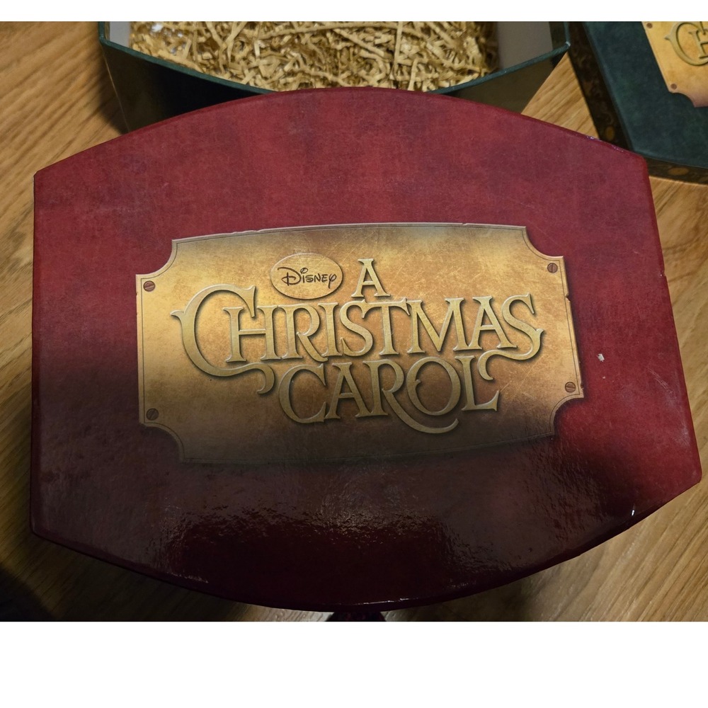 Disney "A Christmas‎ Carol" Collector Promo Boxes (2009) – Lot of 5 – Rare